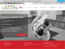 Tablet Screenshot of ishigaki.org.uk