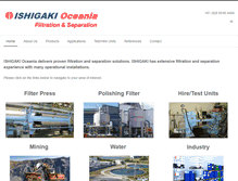 Tablet Screenshot of ishigaki.com.au